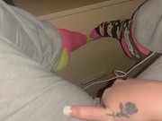 rubbing my pussy quietly 10/16