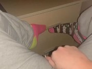 rubbing my pussy quietly 13/16