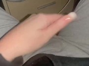 rubbing my pussy quietly 2/16