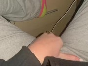 rubbing my pussy quietly 3/16