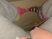 rubbing my pussy quietly 8/16