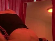 Middle aged Liberty Love and her collection of dildos  13/16