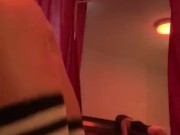 Middle aged Liberty Love and her collection of dildos  3/16