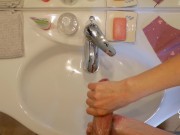 Quick Handjob from Nurse for Doctor after Nightshift (Hospital Sex) 11/16