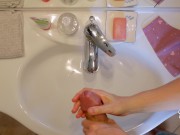 Quick Handjob from Nurse for Doctor after Nightshift (Hospital Sex) 13/16