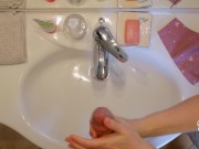 Quick Handjob from Nurse for Doctor after Nightshift (Hospital Sex) 3/16