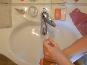 Quick Handjob from Nurse for Doctor after Nightshift (Hospital Sex) 4/16