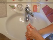 Quick Handjob from Nurse for Doctor after Nightshift (Hospital Sex) 8/16