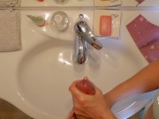 Quick Handjob from Nurse for Doctor after Nightshift (Hospital Sex) 9/16