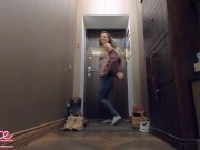 Sexy Babe Washes Hands and Dances Naked  2/16