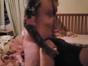 Wife takes hard cock and cums all over it 13/16