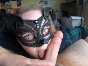 Curvy Teen Sucks Dick then Gets Fucked from Behind 2/16