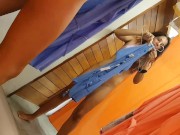 Shop Change Room VOYEURISM# Public NO PANTIES at shoping 4/16