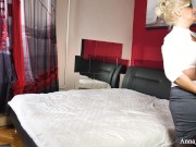 Anna Valentine seducing a masked young guy PART 1 1/16