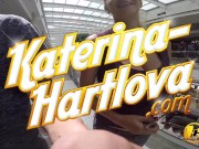 Katerina Hartlova Come with me Shooping and Changing Room in Mall 1/16