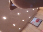 Fitness Girl Engaged in Gym Naked - Homemade 3/16