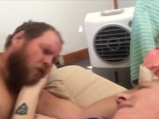 Quarantine Threesome On Zoom with Friend Plus Creampie 5/16