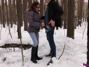 Babe Fantasizes about Teacher and Sex With Him in the Forest 11/16