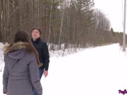 Babe Fantasizes about Teacher and Sex With Him in the Forest 3/16