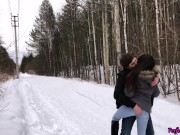 Babe Fantasizes about Teacher and Sex With Him in the Forest 4/16