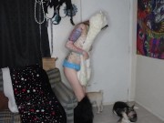 BROUGHT HOME RAVER SLUT, SHE GETS TO THE POINT! 1/16