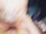 Her pov cute feet, red toes and orgasm 10/16