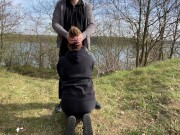 tinder girl fucked outdoor in public nature on a biketour 6/16