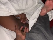 finger her ass while she play with her clit 6/16