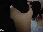 Real public sex: fuck with guy from tinder in the entrance. Nika Royal 13/16