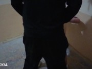 Real public sex: fuck with guy from tinder in the entrance. Nika Royal 2/16