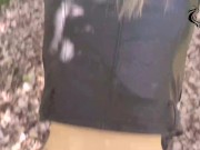 Pretty Girl Sucking Dick and Fucking Public - Cum Swallow 11/16