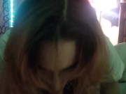 Schoolgirl blowjob cum spit 10/16