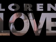 Perv Spies on Pantyhose Babe in Forest & Gets a Blowjob & Footjob Outdoors 1/16