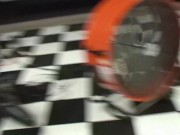 Blonde with big tits and hairy pussy gets fisted and fucked by MILF Hunter 1/16