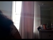 Horny step Sister gets fucked and cum on her pussy and belly 1/16