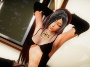 (3D Porn)(Gravity Rush) Raven footjob 1/16