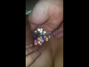 Loose pussy masturbation with orbeez 13/16