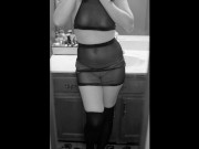 Slideshow Cameltoe Delight #1 with pussy leaking cum creampie 16/16