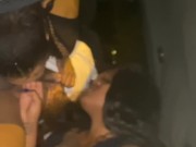 Ebony Girls Share Black Dick to Avoid Any Action After Car Accident  Twitter @SwingLikeTarzan 10/16