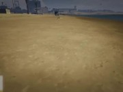 Hot Girls on Public Beach-GTA 12/16