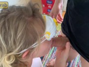 blonde gets fucked for a toilet paper عربي ينيك المانية من اجل ورق تواليت 2/16