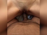 Hot Wife makes Cuckold Husband wear sleeve to fuck her during pandemic 7/16