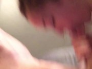 Post shower head making her gag 1/16