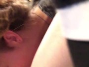 Post shower head making her gag 6/16