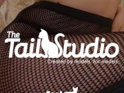 Piedini e culetto in calze retate 1/16