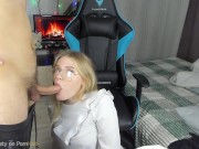 Помог с уроками и получил отсос в благодарность - Molly Sweety 13/16