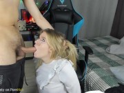 Помог с уроками и получил отсос в благодарность - Molly Sweety 9/16