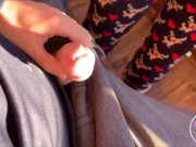 sex on the balcony with the risk of being seen 7/16