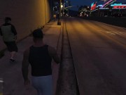 Paparazzo Shot-Celebrety Caught Having Sex With her Boyfriend-GTA 4/16