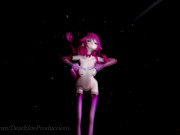 MMD R18 nude  Pink Yamakaze Shake it 105 8/16